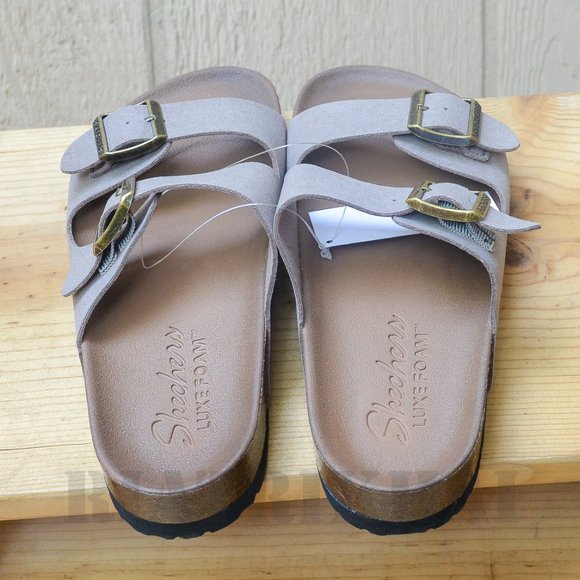BROWN Skechers Ladies'  Sandal - Picture 5 of 6